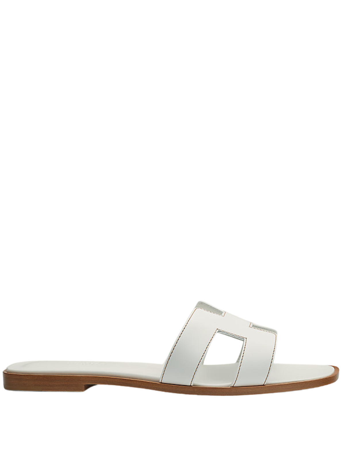 Hermes Sandalia Blanca