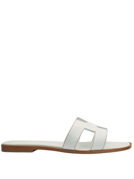 Hermes Sandalia Blanca