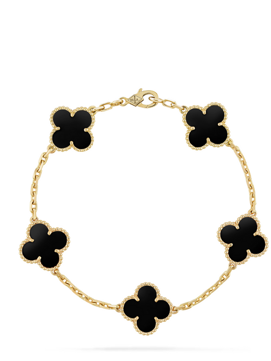 Pulsera Van Cleef Negra
